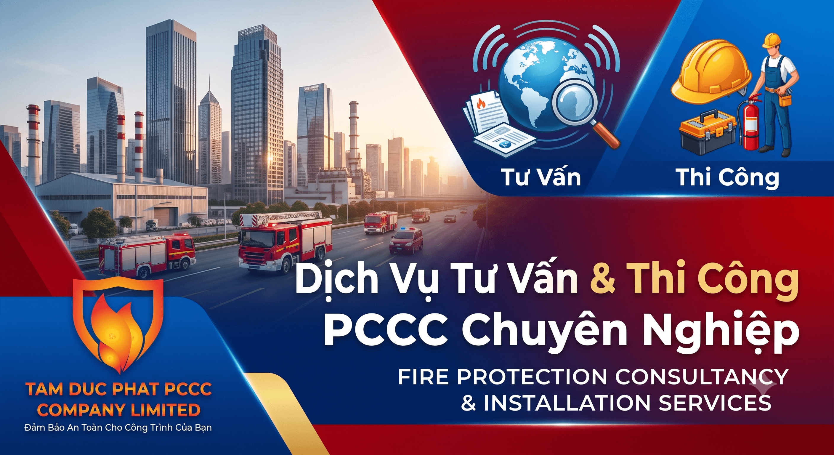 Dịch vụ tư vấn hệ thống Phòng Cháy Chữa Cháy